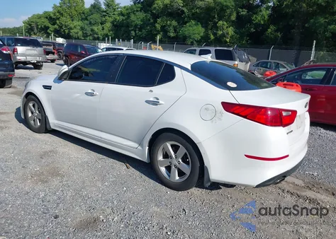 2015 Kia Optima Lx из США, поврежденный, VIN 5XXGM4A70FG472650